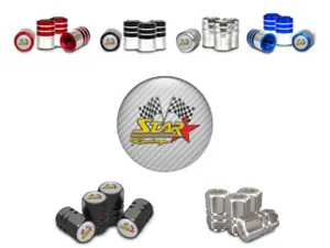 Bouchons de Valve pour Voiture Style Custom